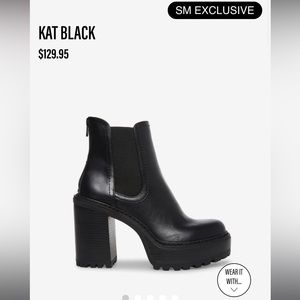 SM Kat booties, never worn